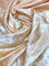 1 Yard Gold jacquard satin reversible fabric for tablecloth overlays curtains 58/60" inches wide